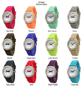 6 Silicone Band Watches