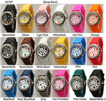 Load image into Gallery viewer, 6 Narmi Ceramic Silicone Style Watches
