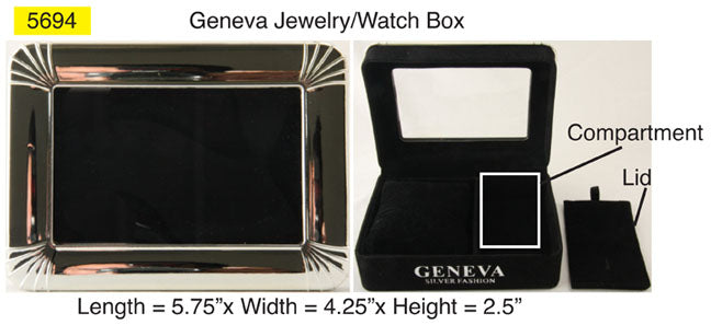 12 Geneva Jewelry/Watch Boxes