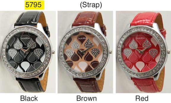 6 Women's Strap Band Watches