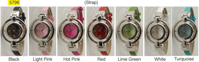 6 Women's Strap Band Watches