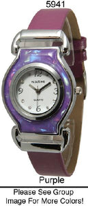 6 Narmi Leather Strap watches