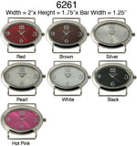 Load image into Gallery viewer, 6 Narmi solid bar watch faces

