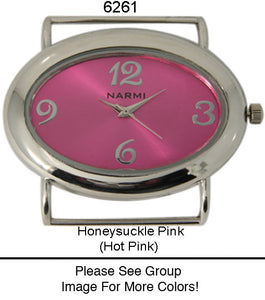 6 Narmi solid bar watch faces