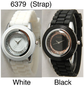 6 Narmi Silicone Style Strap Watches