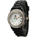 Load image into Gallery viewer, 6 Geneva Christmas Themed Silicone Strap Watches
