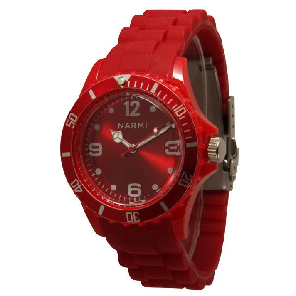 6 Narmi Silicone Style Closed Band Watches