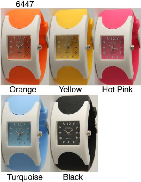 6 Narmi Silicone Style Watches