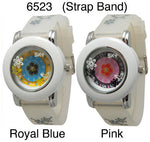 Load image into Gallery viewer, 6 Geneva Silicone strap band watches
