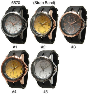 6 Narmi Silicone Style Watches