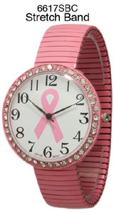 6 Breast Cancer Stretch Watches
