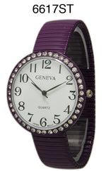 Load image into Gallery viewer, 6 Geneva Stretch Watches
