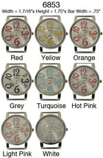 Load image into Gallery viewer, 6 Narmi Solid Bar Watch Faces
