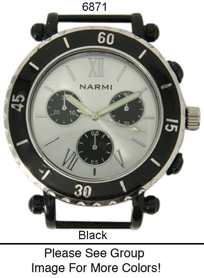 6 Narmi Solid Bar Watch Faces