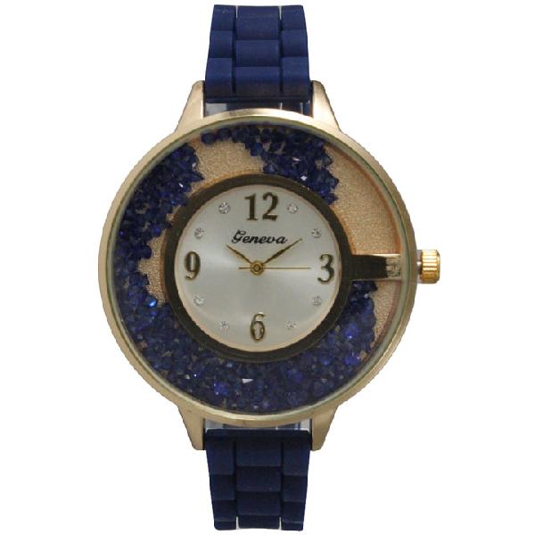 6 Geneva Strap Band Watches