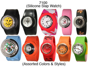 50 Geneva  Assorted Silicone Slap Watches