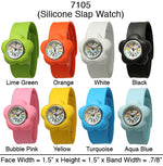 Load image into Gallery viewer, 6 Geneva Silicone Slap On Watches
