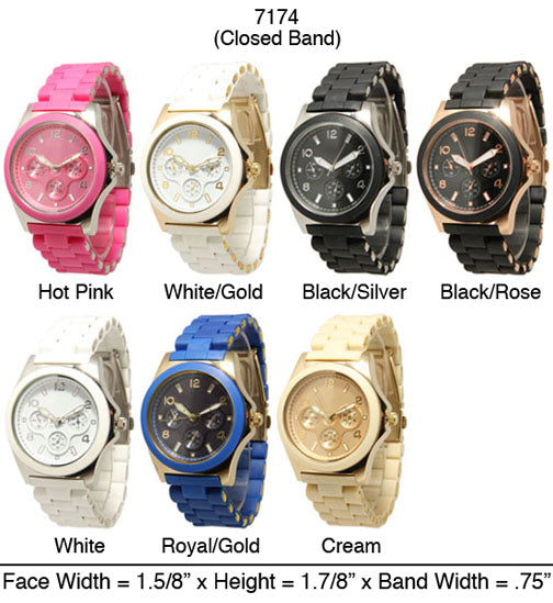 6 Closed Band Watches