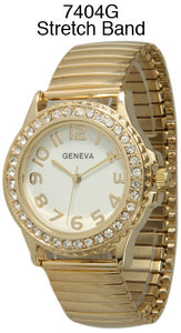 6 Geneva Stretch Band watches