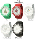 Load image into Gallery viewer, 6 Geneva Stretch Band watches
