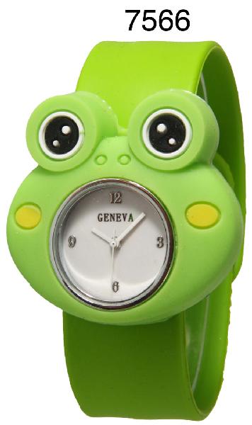 6 Assorted Geneva Slap Watches