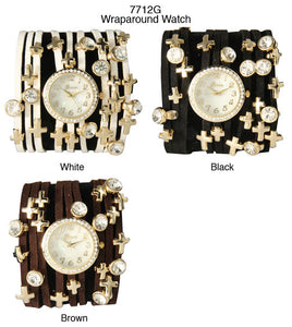 6 Geneva Wraparound Watches