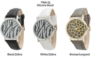 6 Geneva Strap Band Watches