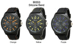 Load image into Gallery viewer, 6 Geneva Strap Band Watches
