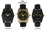 Load image into Gallery viewer, 6 Geneva Strap Band Watches
