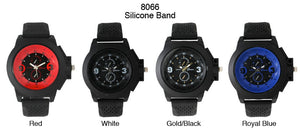 6 Geneva Strap Band Watches