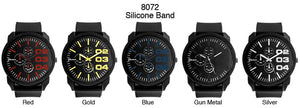 6 Geneva Strap Band Watches