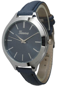 6 Geneva Strap Band Watches