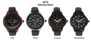 6 Geneva Strap Band Watches