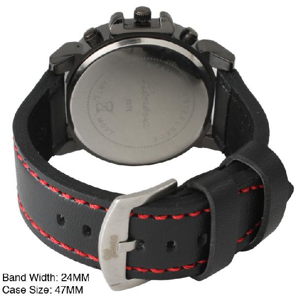 6 Geneva Strap Band Watches