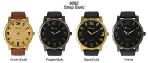 6 Geneva Strap Band Watches