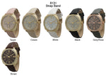 Load image into Gallery viewer, 6 Geneva Strap Band Watches
