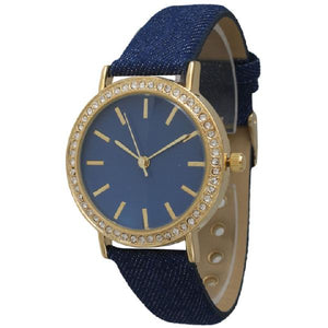 6 Geneva Strap Band Watches