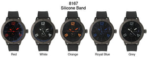 6 Geneva Strap Band Watches