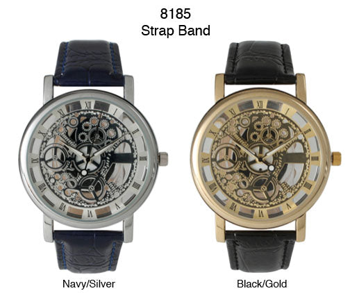 6 Geneva Strap Band Watches