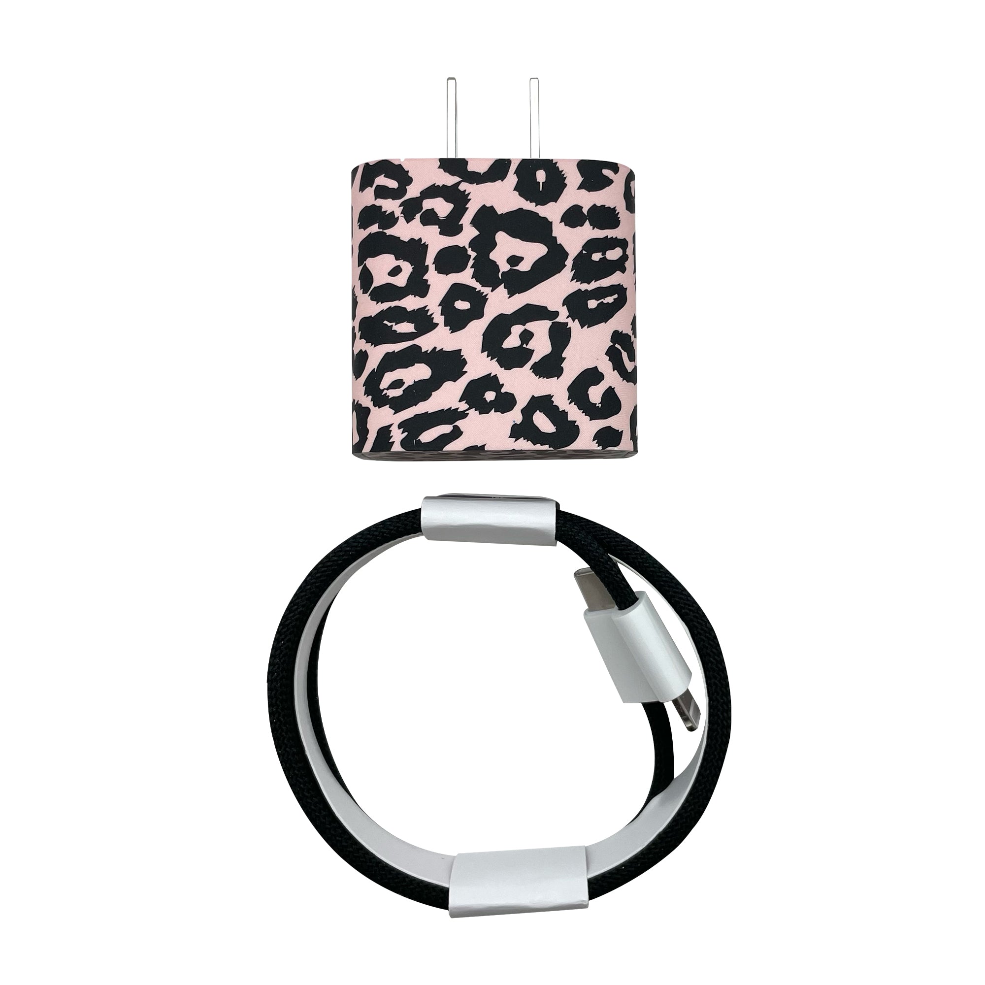 FAST 20W 3.3ft Lightening to USB-C Printed Charger Set