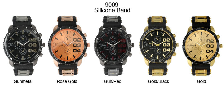 6 Geneva Strap Band Watches