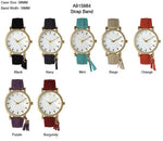 Load image into Gallery viewer, 6 Geneva Strap Band Watches
