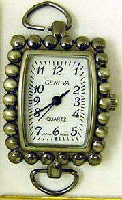 12 Geneva Antique Silver Watch Faces