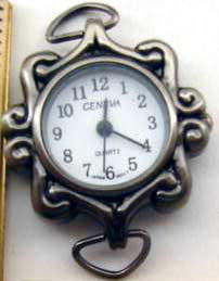 12 Antique Silver Watch Faces