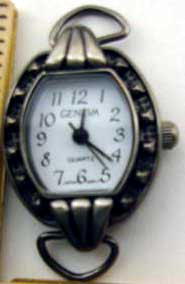 12 Antique Silver Watch Faces