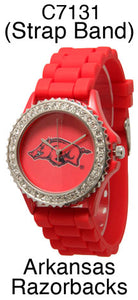 6 Arkansas Licensed Collegiate Watches