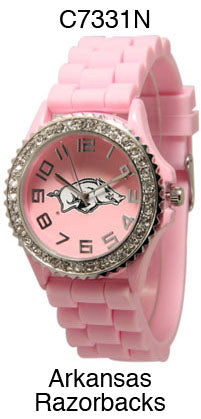 6 Arkansas Licensed Collegiate Watches