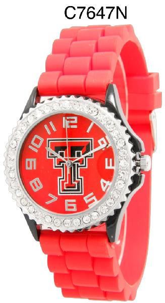 6 Texas Tech Licensed Collegiate Watches
