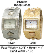 Load image into Gallery viewer, 6 Geneva Leather Band Watches
