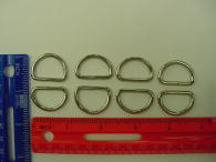 100 D shaped rings